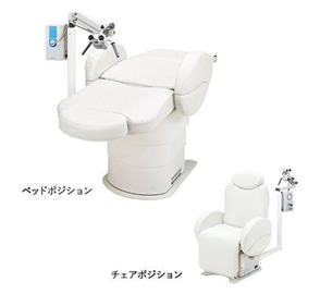 イクスフィール固定型処置ベッド（手術顕微鏡一体型）（タカラベルモント社）